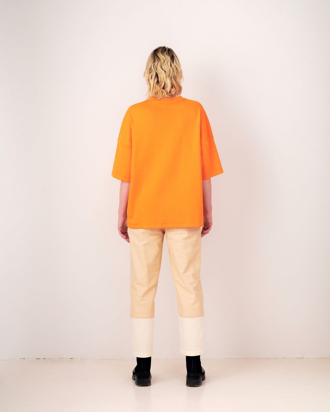 Orange Oversize T-shirt For Women